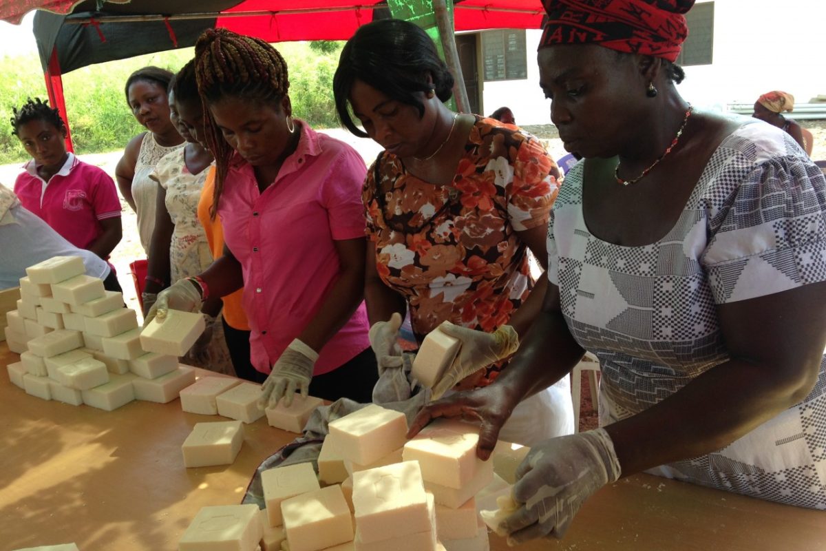 Ghana Women Farmers Partner To Build A Soap Making Business
